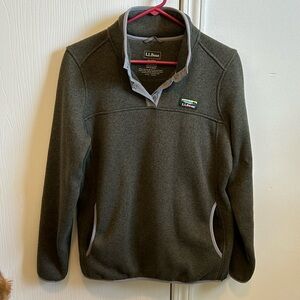 LL Bean Quarter Zip Women’s Medium Regular